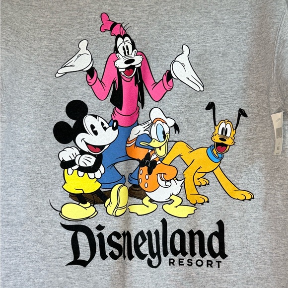 NEW Disneyland Resort Crewneck Sweater with Classic Characters - Picture 3 of 5